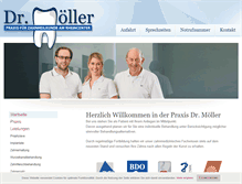Tablet Screenshot of dr-moeller.org